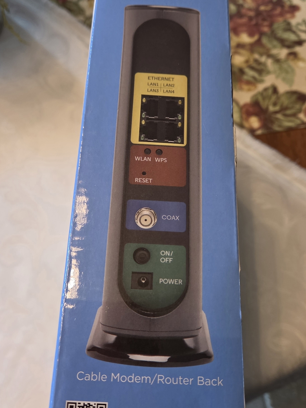 Motorola AC1600 Cable Modem Plus WiFi Router - Black - Picture 10 of 11